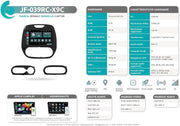 JF SOUND F-039RC-X9C-1-PRO – Système multimédia Android pour Renault Captur (2013–2016) JFSOUND