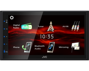KENWOOD KW-M180DBT – Récepteur multimédia numérique 2 DIN avec écran tactile 6,8” JVC