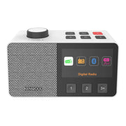 Kenwood CR-M70DAB-W – Radio portable FM/DAB+ Bluetooth 5.3 avec écran couleur 4,3