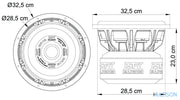 MTX RFL12 – Subwoofer 30cm 3000W RMS simple bobine 2Ω MTX