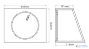 MTX RTE12AS – Caisson passif clos 30cm 350W RMS 4Ω MTX
