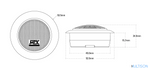 MTX TX225T – Tweeters Néodyme 25mm 4Ω et Filtres Passifs MTX