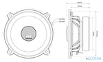 MTX TX450C – Haut-parleurs Coax 2 Voies 13cm 4Ω 485 Watts MTX