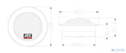 MTX TX628T – Tweeters Ø28mm avec Filtre Passif 4Ω 450W MTX