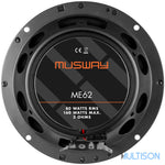MUSWAY ME62 - Haut-parleurs coaxiaux 16 cm, 160W max - Multison