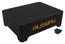 MUSWAY MF108A – Caisson de basses actif extra-plat 20 cm Downfire MUSWAY