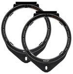 MUSWAY MSR-OP1 – Anneaux Adaptateurs Haut-Parleurs Aluminium 16,5 cm pour Opel MUSWAY