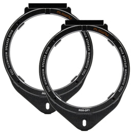 MUSWAY MSR-OP1 – Anneaux Adaptateurs Haut-Parleurs Aluminium 16,5 cm pour Opel MUSWAY