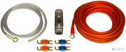 MUSWAY MW10.5KIT – Kit de câble Amplificateur 10 mm² (5 mètres) MUSWAY