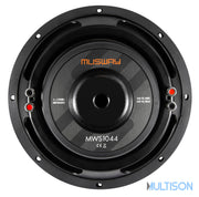 MUSWAY MWS1044 – Subwoofer plat 25 cm (10