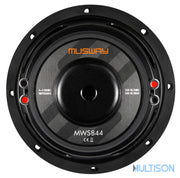 MUSWAY MWS844 – Subwoofer plat 20 cm (8