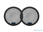 Alpine KTE-S65G - Grilles Série S 16,5 cm pour Enceintes S-S65 et S-65C Multison