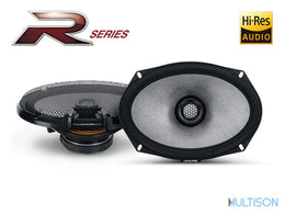 Alpine R2-S69 - Haut-Parleurs Elliptique 2 Voies 16x24 cm 300 watts Multison