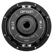 OPTION AIR-6 D2 – Subwoofer 16 cm 2+2 Ω pour voiture OPTION