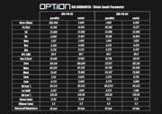OPTION AIR-F10 D2 – Subwoofer 25 cm Flat 2+2 Ω ultra-plat OPTION