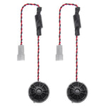 OPTION F-165 – Kit Haut-Parleurs 2 Voies 16,5 cm | 50 W RMS | 4 Ohms | Plug & Play OPTION