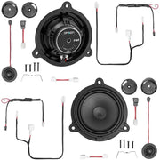 OPTION LS-520 – Haut-parleurs avant pour Smart ForTwo 453 | Système 2 voies Plug & Play OPTION
