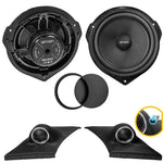 OPTION MB-W447 – Haut-parleurs 16,5 cm Plug & Play pour Mercedes V-Klasse / Vito W447 OPTION