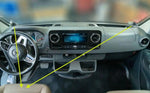OPTION MB-W907SET – Kit Haut-Parleurs Plug & Play + Center Speaker pour Mercedes Sprinter W907/W910 OPTION