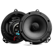 OPTION P-165X – Haut-parleurs coaxiaux 16,5 cm Plug & Play pour Nissan, Renault, Mercedes, Opel et Smart OPTION