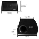 OPTION PULSE-8BRA – Caisson de Basses Actif Bass-Reflex 20 cm 350W RMS OPTION