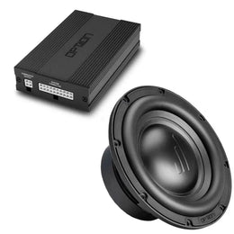 OPTION SET-143 – Système audio pour Seat Leon 5F (Beats avec fibre optique) – Amplificateur DSP + Kit de remplacement Subwoofer – Plug & Play OPTION