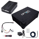 OPTION SET-196 – Système audio pour VW Polo VI (AW) | Amplificateur DSP6 + Subwoofer Pulse 8P | V1 | Plug & Play OPTION