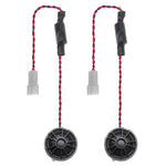 OPTION SET-204 – Kit haut-parleurs avant pour Iveco Daily VI & VII | 2 voies + Isolation | Plug & Play OPTION