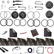 OPTION SET-266 – Système audio complet pour Suzuki Swift 6. Gen | DSP + Subwoofer + Haut-parleurs avant et arrière | Plug & Play OPTION