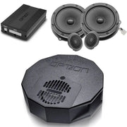 OPTION SET-292 – Système audio V2 DSP avec subwoofer roue de secours et kit haut-parleurs avant pour Dacia Duster 3 OPTION