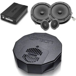 OPTION SET-292 – Système audio V2 DSP avec subwoofer roue de secours et kit haut-parleurs avant pour Dacia Duster 3 OPTION