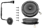 OPTION SET-293 – Soundsystem V3 pour Dacia Duster 3 avec DSP, Reserveradsubwoofer et kit Haut-Parleurs Front & Arrière OPTION