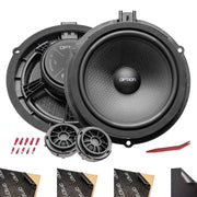 OPTION SET-298 – Kit haut-parleurs avant Plug & Play avec insonorisation pour Ford Fiesta VII OPTION