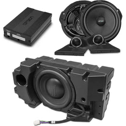OPTION SET-334 – Système audio DSP V2 avec amplificateur, subwoofer et haut-parleurs avant pour Mercedes Vito W447 OPTION