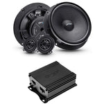 OPTION SET-360 – Kit haut-parleurs avant avec amplification et isolation pour VW Caddy V V1 OPTION