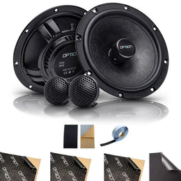 OPTION SET-399 – Kit Haut-Parleurs Avant Plug & Play pour Opel Combo E Phase 1 (à partir de 2024) avec Isolation Acoustique OPTION