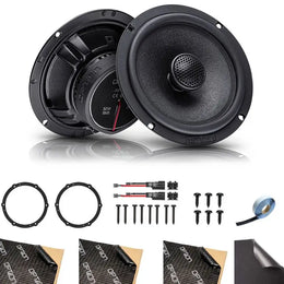 OPTION SET-400 – Kit Haut-Parleurs Arrière Plug & Play pour Opel Combo E Phase 1 (à partir de 2024) avec Isolation Acoustique OPTION