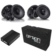 OPTION SET-402 – Système Audio V2 Plug & Play pour Opel Combo E Phase 1 (à partir de 2024) | DSP + Haut-parleurs + Subwoofer OPTION