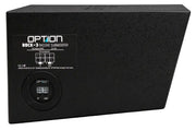 OPTION SUB-109 – Kit Subwoofer ROCK-3 avec connexion Plug & Play pour véhicules avec autoradio après-vente OPTION