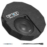 OPTION SUB-173 – Subwoofer pour Skoda Kodiaq 1 avec système Canton | DRIVE 10 FLAT BRP D8 | Plug & Play | OPTION OPTION