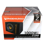 PHOENIX GOLD Z12AB – Caisson de basses actif 30 cm 500 W RMS Phoenix Gold