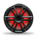 ROCKFORD M2-10HB – Haut-parleurs marins coaxiaux 25 cm Color Optix™ – 300W RMS – 4 Ohms – Version noire Rockford