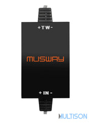 MUSWAY MQ6.2T – Tweeter 20 mm, 125W RMS, Soie Neodymium - Multison